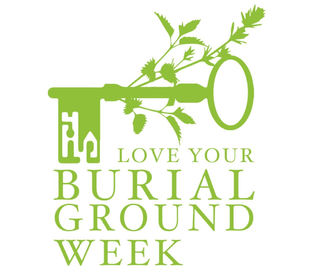 love your burial ground logo english