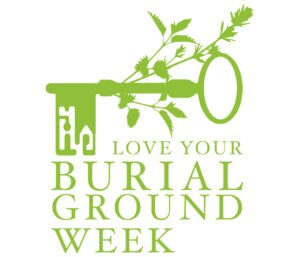 love your burial ground logo english